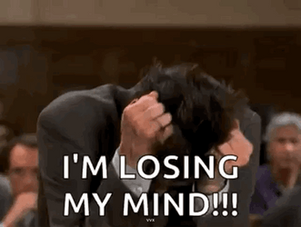 I'm Losing My Mind Pull Hair GIF