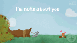 I'm Nuts About You Funny Love GIF