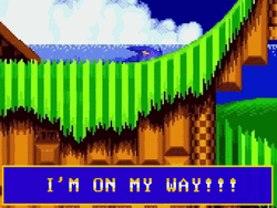 I'm On My Way Sonic GIF