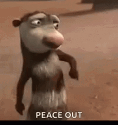 I'm Out Of My Peace GIF