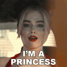 I'm Princess Harley Quinn Margot Robbie Suicide Squad GIF