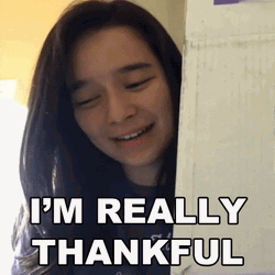 I'm Really Thankful GIF
