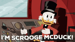 I'm Scrooge Mcduck GIF