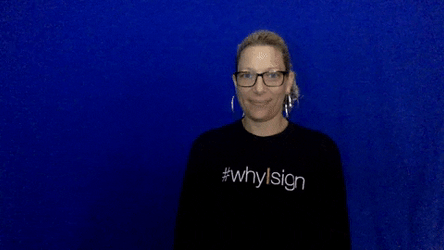 I'm Signing My Name GIF