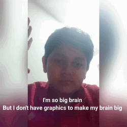 I'm So Big Brain Meme GIF