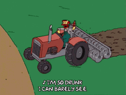 I'm So Drunk Can't See GIF