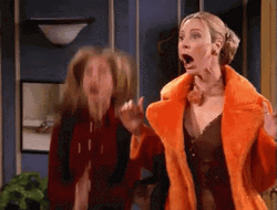I'm So Excited Friends GIF