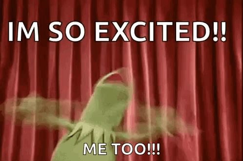 I'M So Excited Gif GIF