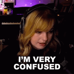 I'm So Full And Very Confused GIF