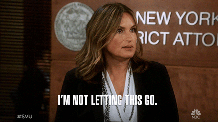 I'm Stubborn Not Letting This Go GIF