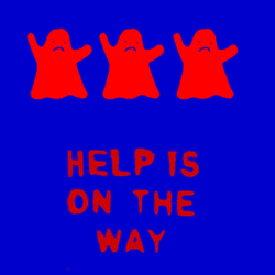 I'm Stuck Help Is On The Way GIF