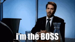 I'm The Boss GIF