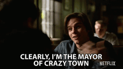 I'm The Mayor Of This Crazy Train Town GIF