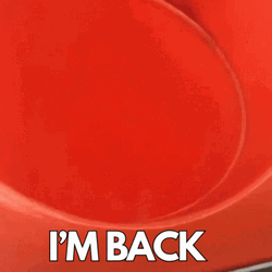 I'm Thinking I'm Back Bull Head Man GIF