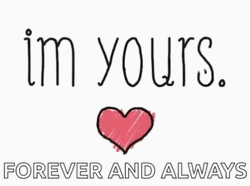 I'm Yours Forever Mobile Artwork GIF