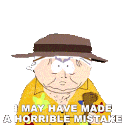 I May Have Made A Horrible Mistake Mephesto Sticker GIF