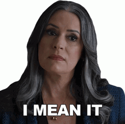 I Mean It Paget Brewster GIF