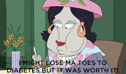 I Might Loose My Toes With Diabeetus GIF