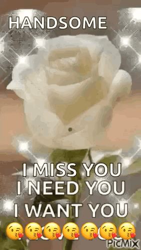 I Miss You I Need You I Want You Handsome I Miss You I Need You I Want You GIF