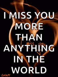 I Miss You More Than Anything In The World GIF