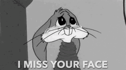 I Miss Your Face Bugs Bunny