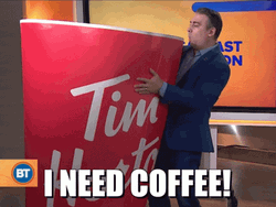 I Need Big Coffee Caffeine GIF