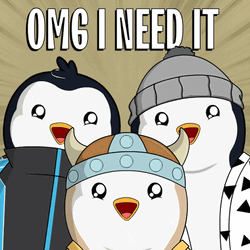 I Need It Penguins Omg GIF