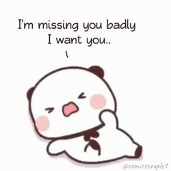 I Need You Panda Tantrums GIF