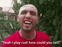 I Play Rust How Could You Tell GIF | GIFDB.com