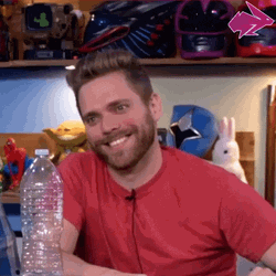 I Quit Hyper RPG Water Bottle GIF