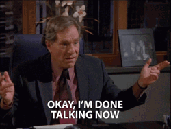I Said Good Day George Segal GIF
