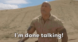 I Said Good Day Jumanji Dr Smolder Bravestone GIF