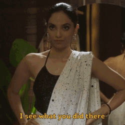 I See What You Did There Sobhita Dhulipala GIF