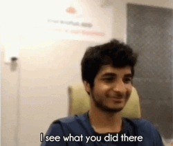 I See What You Did There Vidit Gujrathi GIF