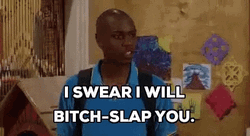 I Swear I Will Bitch Slap You  GIF