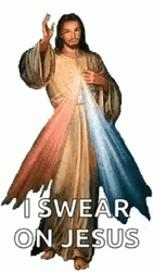 I Swear On Jesus Christ Trinity Blessing GIF