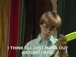 I Think I'll Just Hanging Around GIF