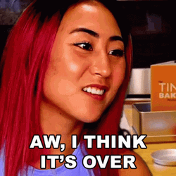 I Think Its Over Now Lizzy Capri GIF