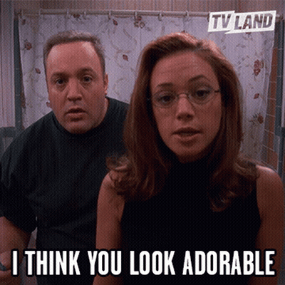 I Think You Look Adorable Man And Woman GIF