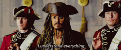 I Understand Everything Jack Sparrow GIF