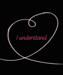 I Understand Heart Animation GIF