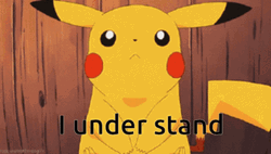 I Understand Nodding Pikachu GIF