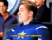 I Understood That Reference Captain America Turning Head GIF