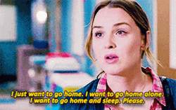 I Wanna Go Home Alone GIF
