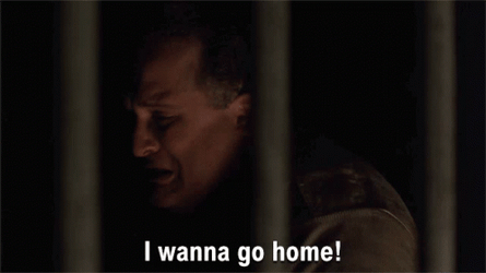 I Wanna Go Home Man In Jail GIF
