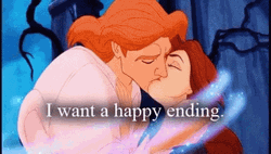 I Want A Happy Ending Disney Kisses GIF