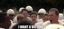 I Want A Victory Football GIF