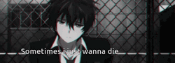 I Want To Die Lil Kennedy Anime GIF