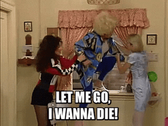 I Want To Die Sylvia Fine Nanny GIF