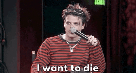 I Want To Die YungBlud Singer GIF